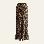 Velira Trousers & Bottoms Women Ruda / S Capri šoniniu pjūviu spausdinta maksi sijonas
