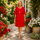 Patricia | Elegantiška Komforto Suknelė su Volanais