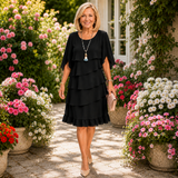Patricia | Elegantiška Komforto Suknelė su Volanais