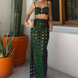 Conjunto Garden Luxe Žalias - Paplūdimio Mada l Velira