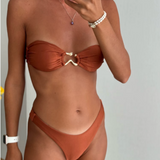 Bikini Asa Delta Auksinė Žiedas San Andres - Paplūdimio Mada l Velira