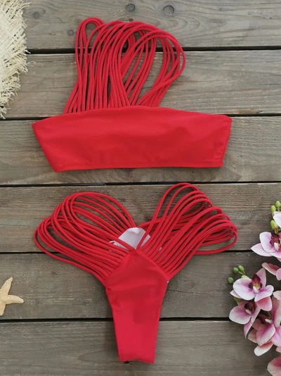 Bikini Tiras Geriba - Paplūdimio Mada l Velira