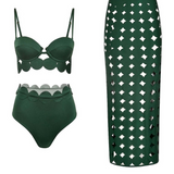 Conjunto Garden Luxe Žalias - Paplūdimio Mada l Velira