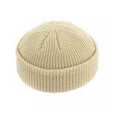 Docker Beanie | Unisex trumpas beanie iš 100% medvilnės