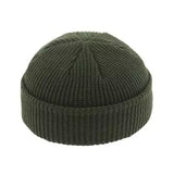 Docker Beanie | Unisex trumpas beanie iš 100% medvilnės