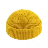 Docker Beanie | Unisex trumpas beanie iš 100% medvilnės