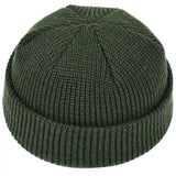 Docker Beanie | Unisex trumpas beanie iš 100% medvilnės