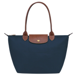 Klasikinė rankinė - Tote Le Pliage Medium, Jūrinė mėlyna