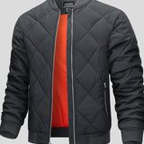 Morten™ | Elegantiška zomšos bomber striukė