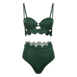 Conjunto Garden Luxe Žalias - Paplūdimio Mada l Velira
