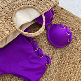 Bikinis su nuimamu petnešėlių Malibu - Paplūdimio mada l Velira
