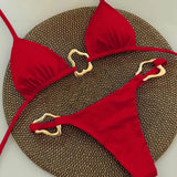Bikini Aukso Bangos - Paplūdimio Mada l CAROL ERDVĖS MADA