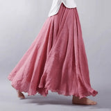 Velira Trousers & Bottoms Women Rožinė / M Kyoto tekstūruota maksi sijonas