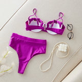 Bikinis su nuimamu petnešėlių Malibu - Paplūdimio mada l Velira