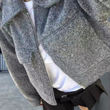 Velira Sophie | Grey Cropped Jacket Sophie | Pilka Trumpa Striukė