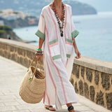 Caftan suknelė "Charlotte" – Sodas prie jūros