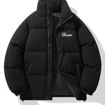 Velira Coats & Jackets juoda / S Aksominis užtrauktukas pūkinis paltas