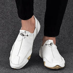 LITHUA Balta / 37 Laurits™ | Odiniai Slip-Ons