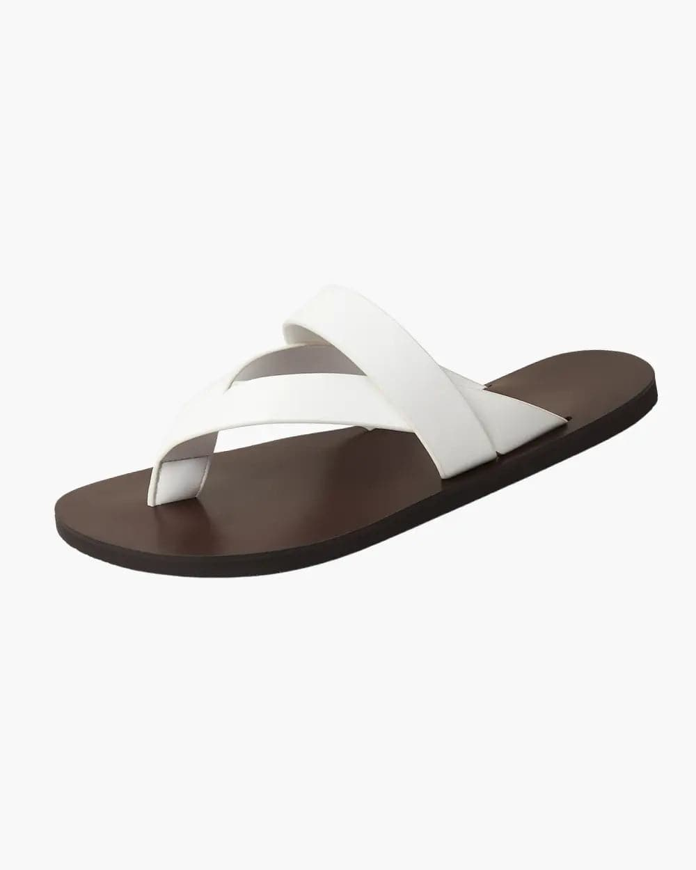 LITHUA Balta / 39 Isolio™ | Minimalistiniai Vyrų Sandalai