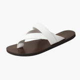 LITHUA Balta / 39 Isolio™ | Minimalistiniai Vyrų Sandalai