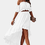 LITHUA Balta / S Olivia | Off-shoulder komplektas