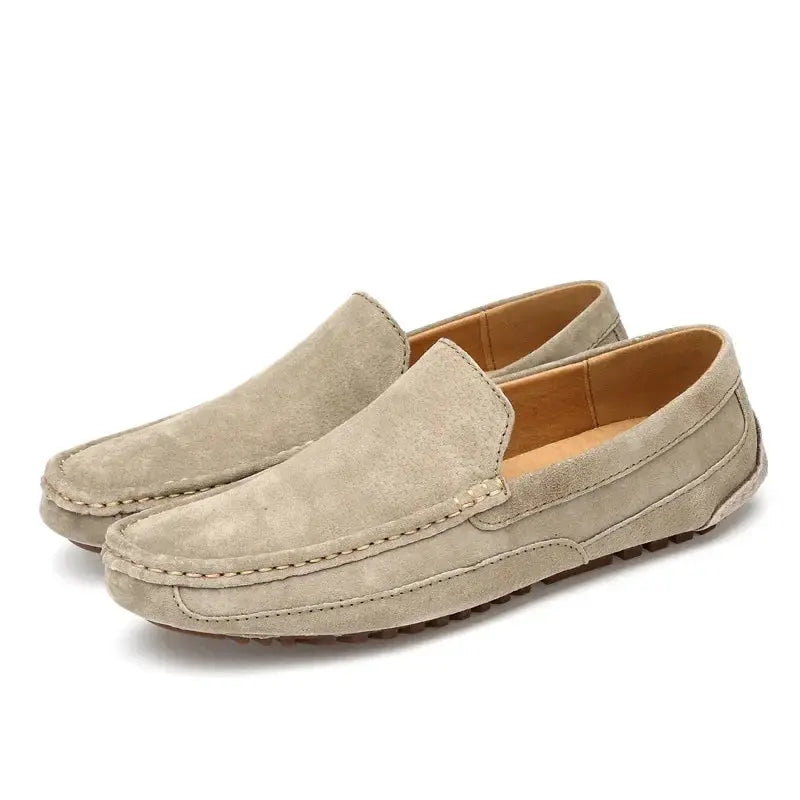 LITHUA Chaki / 38 Stilingi Premium Suede Loaferiai