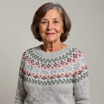 LITHUA Chelsea | Vintage Islandstrikpullover