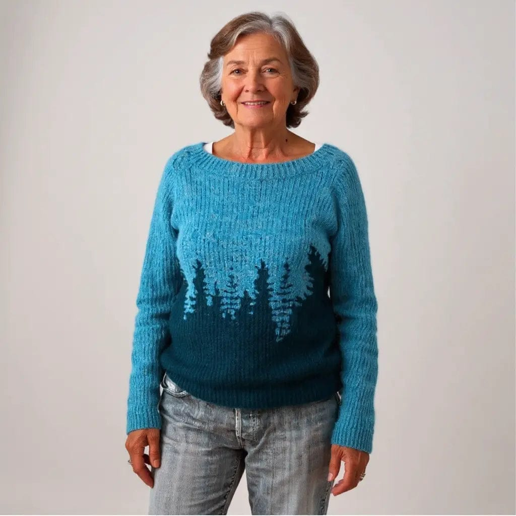LITHUA Donna | Vintage Islandpullover