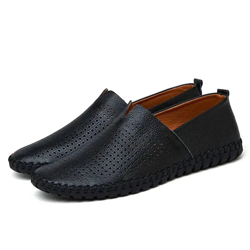 LITHUA Elegantiški Pralaidūs Odiniai Loaferiai