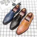 LITHUA Elegantiški Woven Loafers