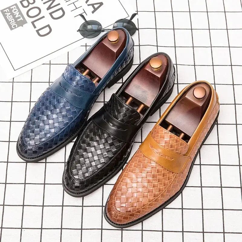 LITHUA Elegantiški Woven Loafers