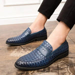 LITHUA Elegantiški Woven Loafers