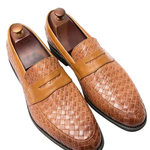 LITHUA Elegantiški Woven Loafers