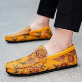 LITHUA Geltona / 38 Blomster Oda Loafers