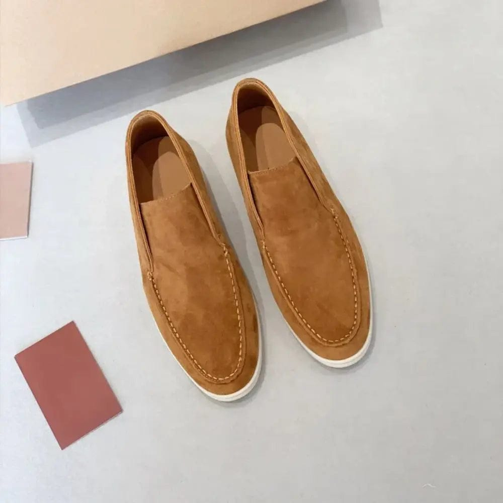 LITHUA Geltona / 38 Kasdieniai Suede Loaferiai