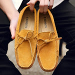 LITHUA Geltona / 38 Kasdieniai Suede Vasaros Loaferiai