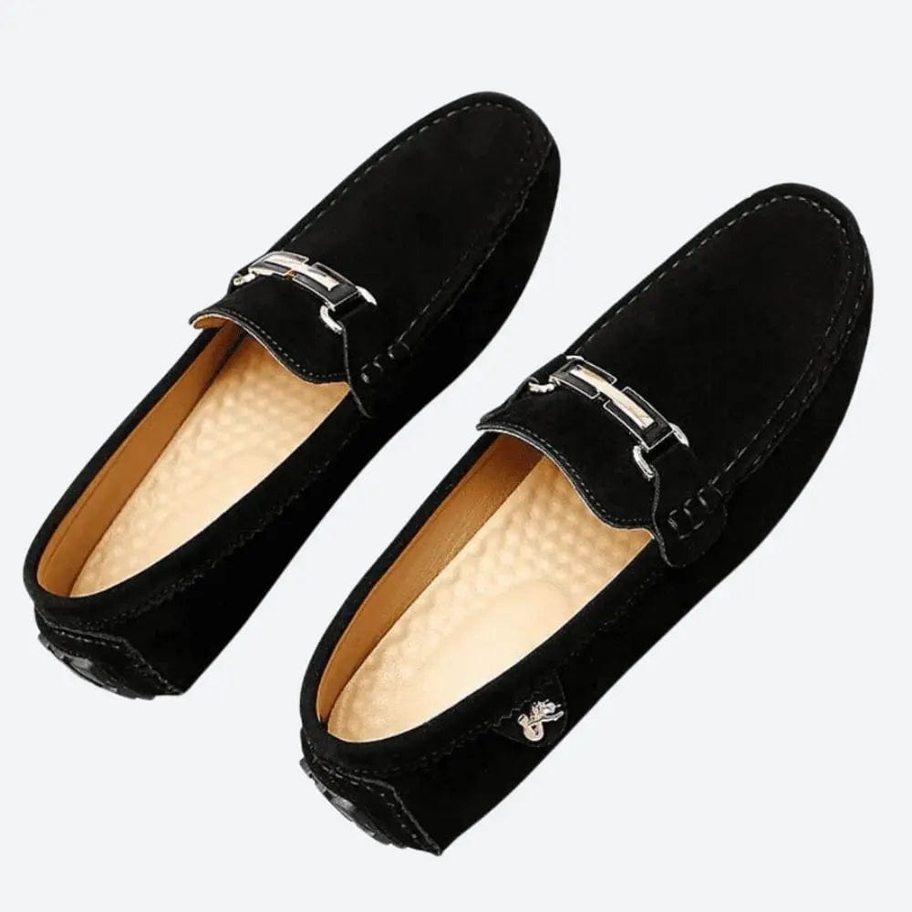 LITHUA Juoda / 35 Formentera Suede Loaferiai