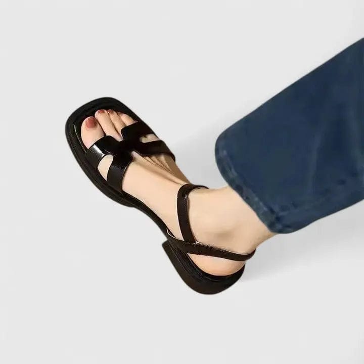 LITHUA Juoda / 35 Gry | Elegantiški sandalai
