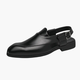 LITHUA Juoda / 38 Elroso™ | Atviri Mokasinai