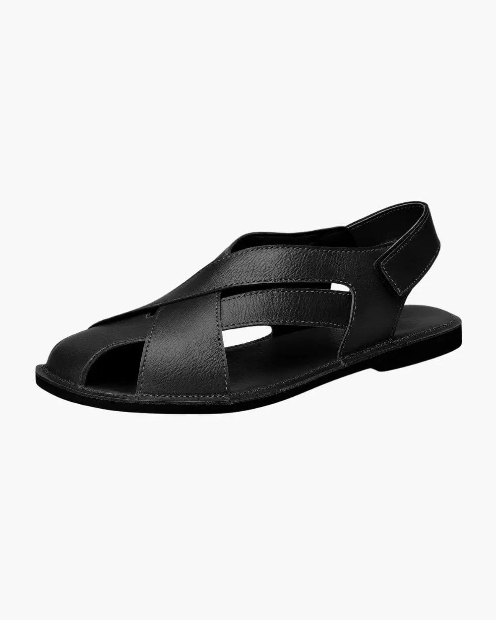 LITHUA Juoda / 38 Juvano™ | Sandalai su Uždarymu Nugarėlėje