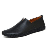 LITHUA Juoda / 38 Kvėpuojantys Odiniai Loafers