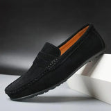 LITHUA Juoda / 38 Lorenzo Suede Loafers