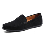 LITHUA Juoda / 38 Minkšti Suede Loaferiai