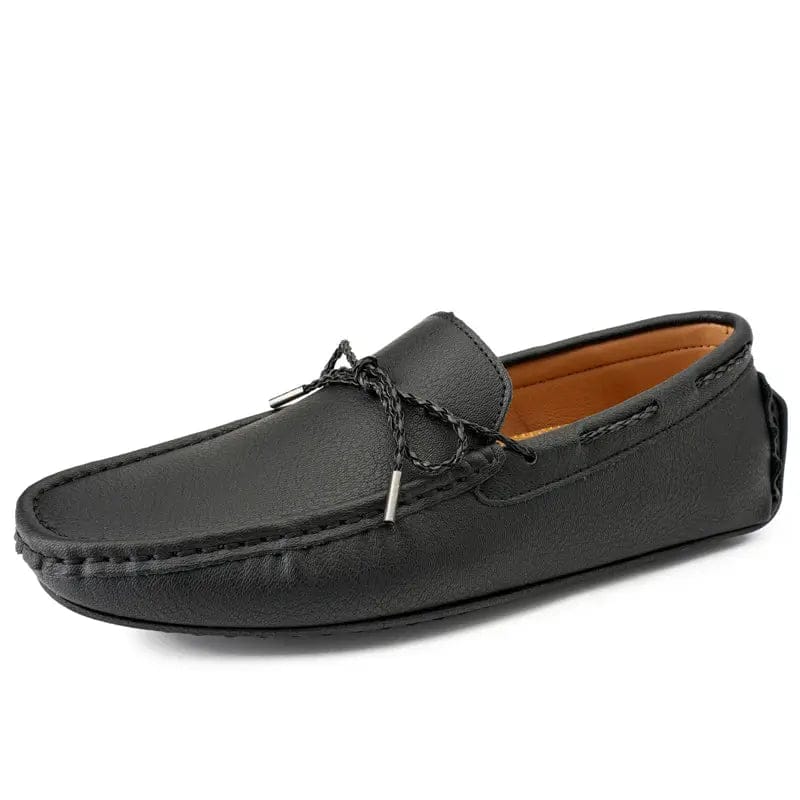 LITHUA Juoda / 38 Rankų darbo Suede Loaferiai
