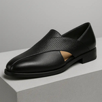 LITHUA Juoda / 38 Vintage Odiniai Loaferiai