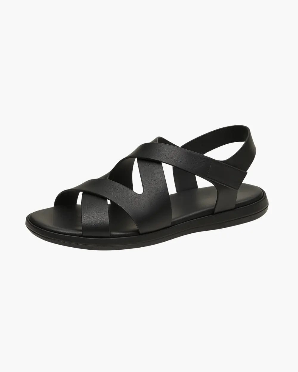 LITHUA Juoda / 39 Harnio™ | Elegantiški vyriški sandalai