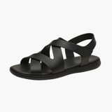 LITHUA Juoda / 39 Harnio™ | Elegantiški vyriški sandalai