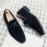 LITHUA Juoda / 40 Verona Chic Suede Loafers