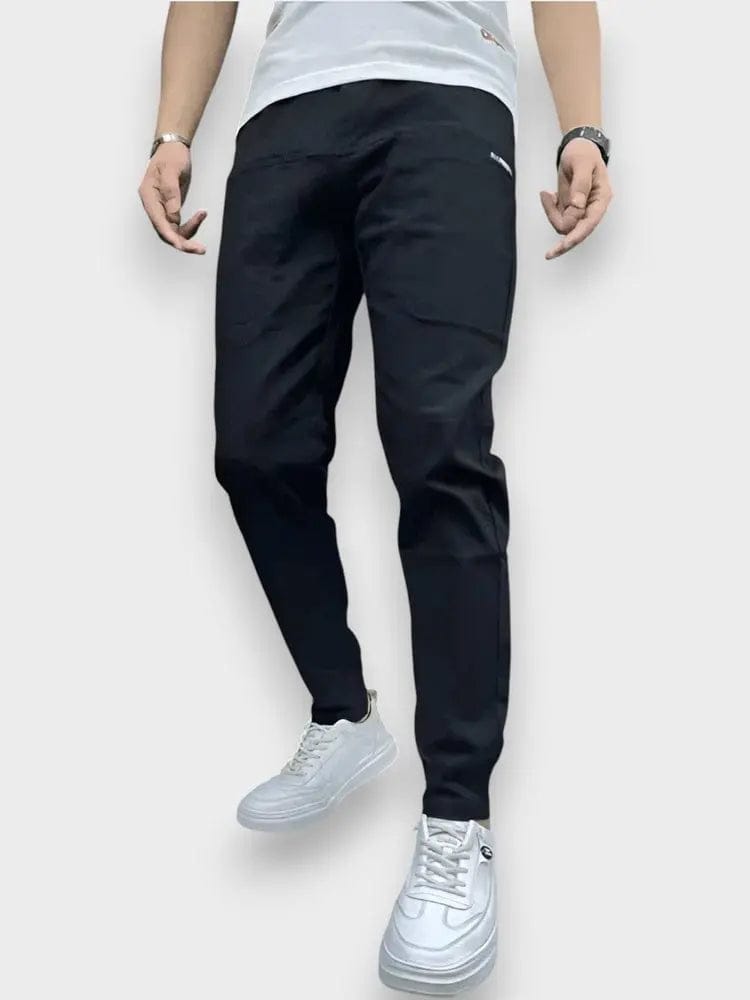 LITHUA Juoda / XS Tommaso™ | Elastingos cargo kelnės vyrams