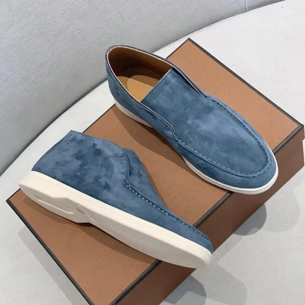 LITHUA Jūrinė Mėlyna / 38 Kasdieniai Suede Loaferiai